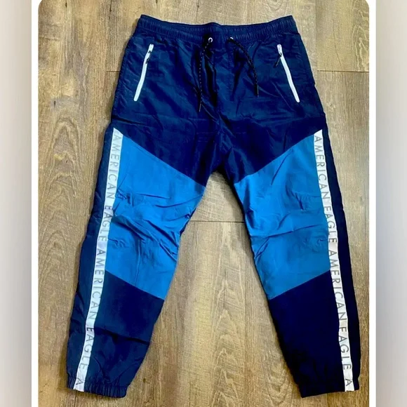 American eagle nylon joggers hot sale